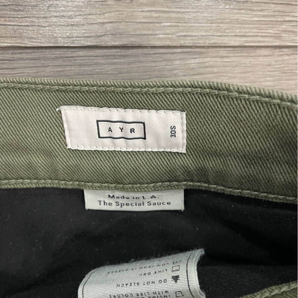 AYR Olive The Secret Sauce 30 Regular length jeans - Picture 9 of 10
